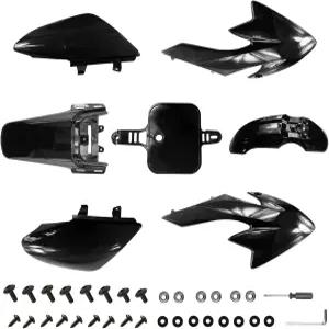 PROC BAT 7 PC CRF50 플라스틱 펜더 키트 XR50 페어링 모터사이클 완성 바디 워크 CRF 50 XR SDG SSR 107