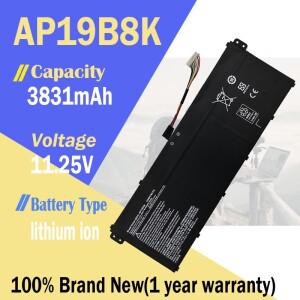 AP19B8K 배터리 Acer Aspire 3 A315-56 5 A514-53 Extensa 15 EX215-54 Swift SF314-42 SF314-57용