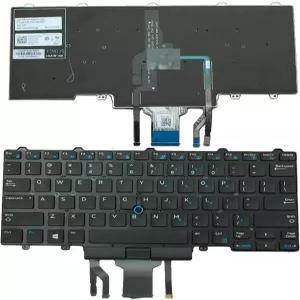Dell Latitude E5450 E5470 E7450 E7470 7480 7490 5480 5488 노트북 교체용 미국 키보드 포인터 포함