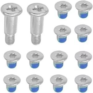 Zahara 실버 스크류 팩 노트북 하단 베이스 커버 케이스 나사 교체용 DELL Precision 5510 5520 5530 5540