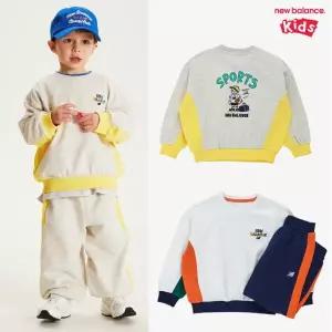 [롯데백화점]뉴발란스 Ready Set Rugby!_컬러 배색 일러스트 스 셋업 (NK9YG1305U)