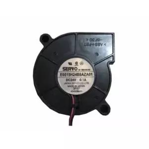 난로동력팬 서보 쿨링 선풍기 2 와이어 서버 E0515H24B8AZA01 DC 24V 01A 50x50x15mm