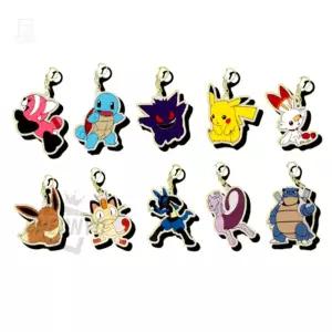 스토어-지유 포켓몬 캐릭터 반사 안전 키링 랜덤 컬렉션 야광키링