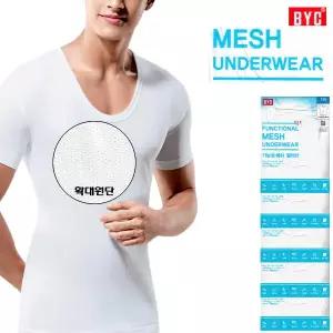 [하프클럽/]기능성흡습속건메쉬쿨반팔반소매런닝5매BYA2121