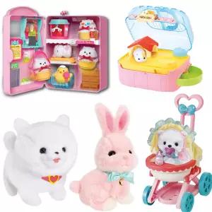 수다쟁이 삐약이집 꾸러기 물고기 얌얌잼하우스 아기강아지 포미 토솜이 아기판다