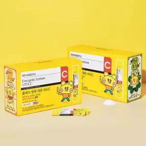 홀베리 쌩쌩 레몬 비타C 2박스(200포)