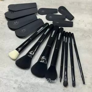 샤넬 메이크업 브러쉬 세트 8pcs 파운데이션 블러쉬 컨투어 파우더 섀도우 풀 사이즈