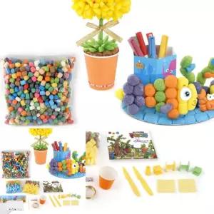 MF100 플레이콘 QR영상키트 C1 8세이상 옥수수수수깡 플레이콘놀이