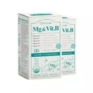 진샵 대용량 마그네슘 과 비타민 B 1 2 6 12 제품 성인 청소년 영양제 90 정