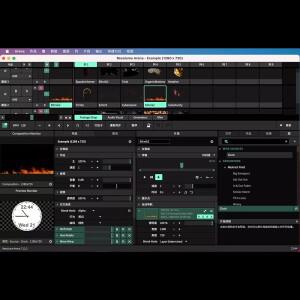 콘솔 Resolume Arena 7.22.9 소프트웨어 지원 Win /Mac RT Stage Dmx512 Dj 컨트롤러 무대 조명