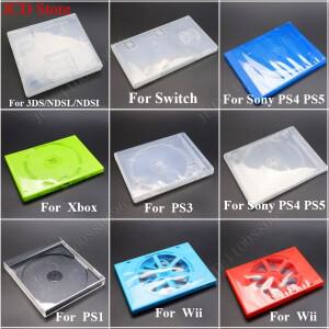 CD DVD 디스크 보관 보호 상자 PS3 PS4 PS5 스위치 PS1 Wii 호환 XBOX 호환 호환 3DS NDSL 게임 커버 케이