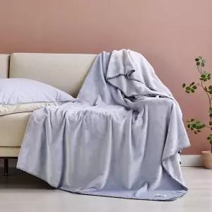 모던하우스 블루스티치 극세사 블랑켓 180x220