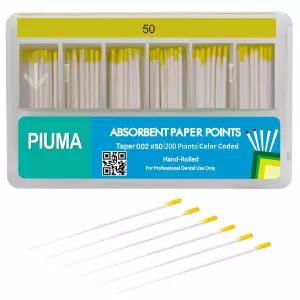 옴니아 치과용 흡수지 포인트 0.02 테이퍼 내시경 특수 200개 사이즈 50