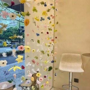 인테리어 문발 모빌 DIY 랜덤 식물 장식 풍경 꽂이 거실 스트링 발코니 장식북유럽 혼합