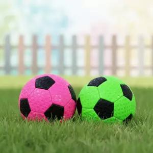 형광 축구공 (2호) 미니 컬러공 축구게임 족구 연습용 볼 스포츠 아동용 핸드 유아체육