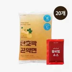 [슬로우래빗]단호박 곤약면 27kcal 180g+매콤소스 포함 20개입