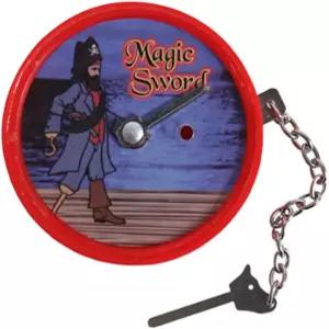 마법의 검 트릭 스테이지 클로즈업 쇼 소품 재미있는 멘탈리즘 액세서리가 사라지는 장난감 5.5x5.5cm