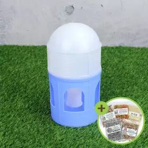 [하프클럽/올펫몰]사이펀 급수기(특소) 닭 병아리 모이통 먹이통 K-64