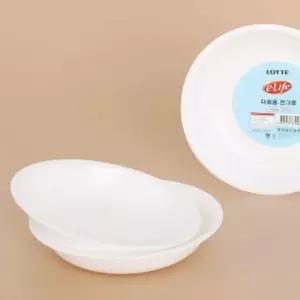 이라이프다회용찬그릇10개입 12cm)반찬접시 일회용접시 일회용용기 일회용그릇 위생그릇