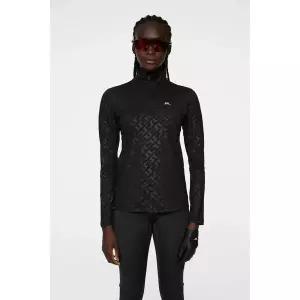 [제이린드버그] 여성 골프웨어 미드레이어 기능성 경량 4방향 신축성 긴팔 골 CA3677300