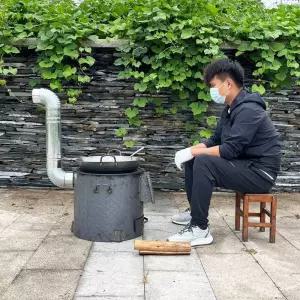 주택 무쇠 화덕 펜션 소각로 화로 드럼통 아궁이 캠핑