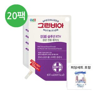 그린비아 장솔루션 알티에이치(RTH) 400ml X 20팩