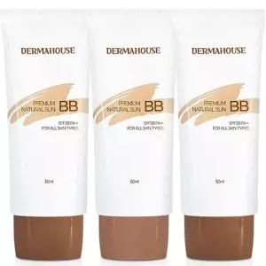 내츄럴 썬비비크림50mlx3개/잡티커버 피부보정