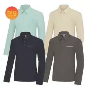 [롯데백화점]콜핑 LD08 남자 봄/여름 시원한 하이쿨 골지조직감 긴팔카라티 KWT0487M