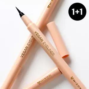 [체험특가][1 +1] 미즈온 비건 워터프루프 그리기 쉬운 아이라이너_카본블랙