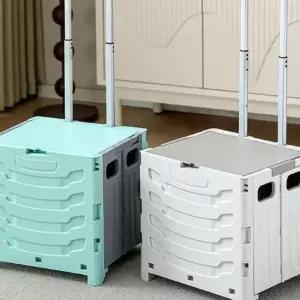 2단 접이식 쇼핑카트 장바구니 핸드카트 캐리어 구르마 접이식구르마 대차구르마