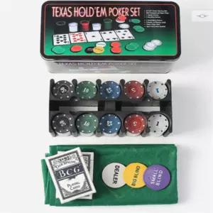 원플라이프 카드 포커칩 200개 세트 포커카드칩세트 트럼프카드칩