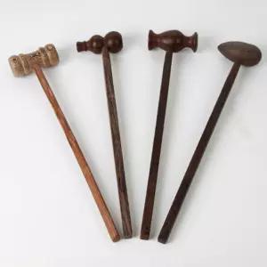 원목 지압 안마봉 셀프마사지 어깨 허리 목 등 두드림 안마기 간편 나무 지압봉