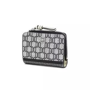 [롯데백화점]닥스 액세서리 [선물포장/쇼핑백동봉] 래티스 네이비 DD 패턴 포인트 반지갑 DCWA6E463