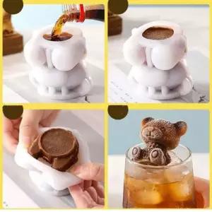 얼음트레이 실리콘 얼음틀 아이스몰드 곰돌이(소) WE6826A