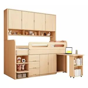 침대 세트 옷장 벙커침대 맞춤 원룸 일체형 슈퍼싱글 공간활용 2층 원목 책