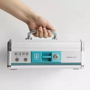 동전 미니금고 지폐 안전보관 통장OTP 매장 B398 돈통