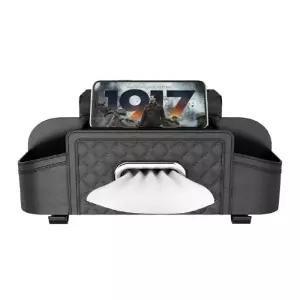 (색상 차량용 2열 컵홀더 블랙)[이거찜] 차량용 2열컵홀더 뒷자석컵홀더 트레이 테이블