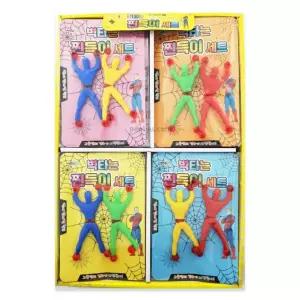 벽타는 찐득이 세트 1박스 24개입 닌자 말랑이 끈끈이 끈적이 장난감