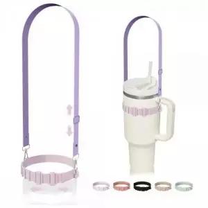 고품질 실리콘 스트랩 드링크 홀더 컵 가방 걸이 대만컵홀더 컵타이 (WFKMW7O)