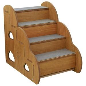 계단 애완 강아지 고양이 강력하중 4단 반려동물 논슬립 슬라이드