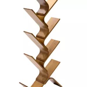 대나무 침대옆 3단 책 나무 나무책장 책장 책꽂이 디자인