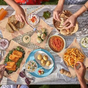 [호환제품] 50/100개 오일프루프 종이 시트 식품 샌드위치 포장지 신문  기름방지 델리 버거 빵