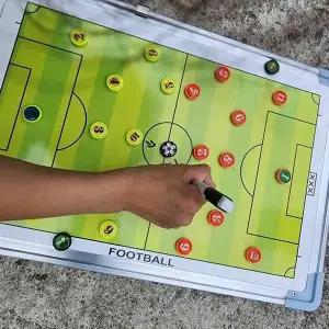 [에이치플러스몰]휴대용 보드 축구작전판 축구용품 자석 알루미늄