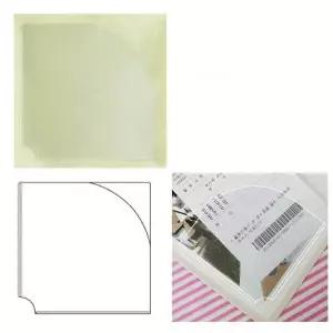 코너형 475UIP37 포켓 라벨테이프 소형 30매 80x80다이어리 바인더 코너스틱 윈디커 포스트포켓