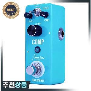 Rowin 기타 베이스 페달 컴프레서 효과 콤프 클래식 스튜디오 등급 컴프레서  신호 과도 상태 유지 순수 스