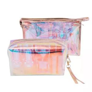 홀로그램 화장품 파우치 투명 방수 홀로그램파우치 투명파우치