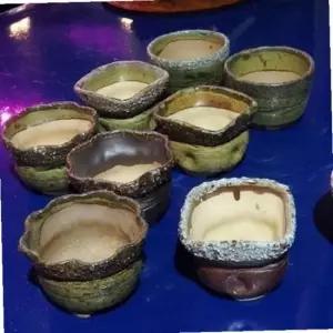 다육식물 미니 화분 1인용 뚜껑 없는 8cm 화초 용기