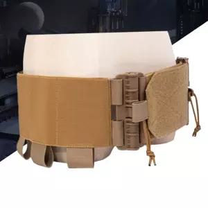 전술 Cummerbund 허리 커버 FCSK 조끼 퀵 릴리스 커버 범용 플레이트 캐리어 탄성 변환 조끼 기어 액세서리