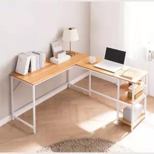 사무실 ㄱ자 코너형 조립식 와이드 책상 컴퓨터 초등학생고학년 ㄱ자형