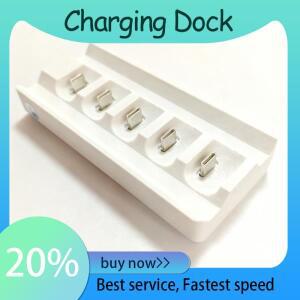 피코 4/피코 4 프로/피코 울트라 VR 모션 트래커용 5 in 1 충전기, 휴대용 충전 도크 베이스 스탠드, 3D 프